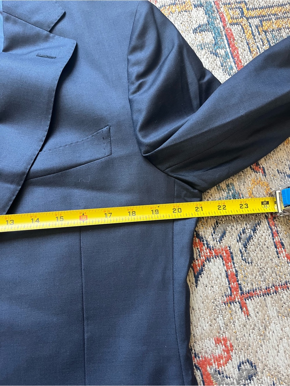 Suitsupply Men's Navy Two-Piece Suit 40R 32x30.5 100% Wool - Picture 6 of 16